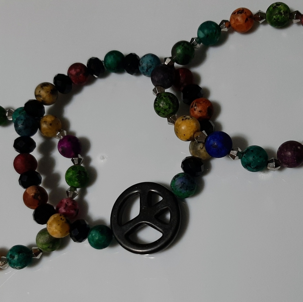 Rainbow Peace Sign Stack - image 2